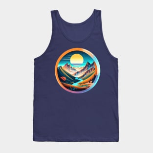 Sunset Serenity Peak Tank Top